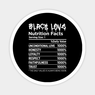 Black Love Nutrition Magnet